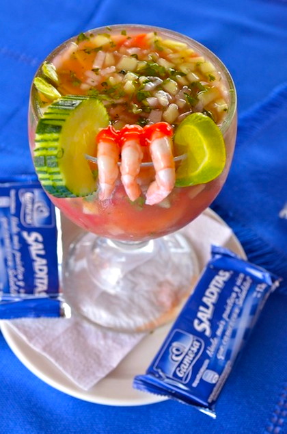Baja Mar - shrimp cocktail 