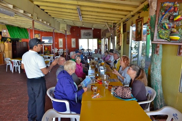 Guests in La Morena restaurant