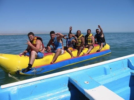 San Felipe Mexico banana boat ride