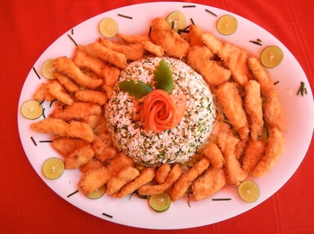 Baja Mar - Fried shrimp 