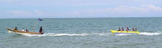 banana boat ride - san felipe malecon