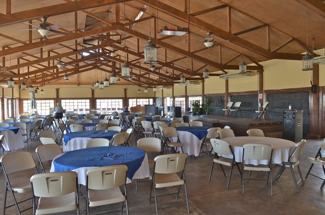 The Pavilion restaurant dining hall