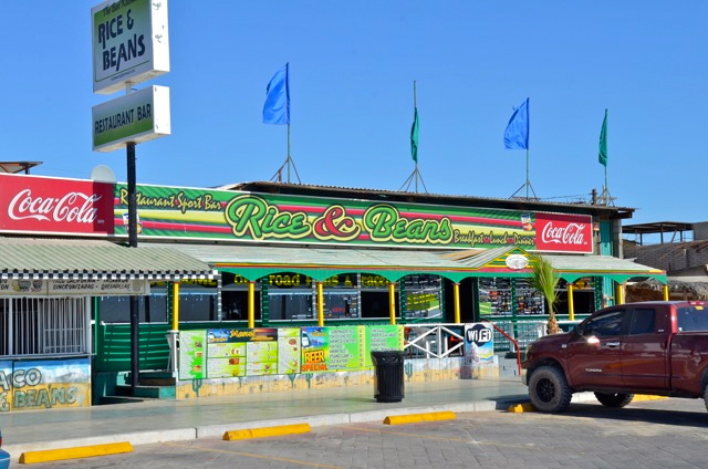 Rice & Beans restaurant San Felipe front view