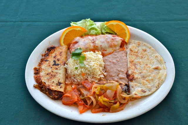 rice & beans lunch meal