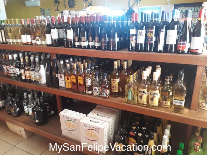 Rancho Market and Deli San Felipe Alcoholic drinks