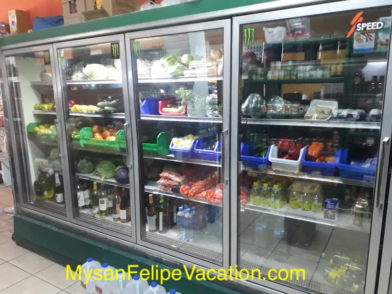 Rancho Market and Deli San Felipe - cold room