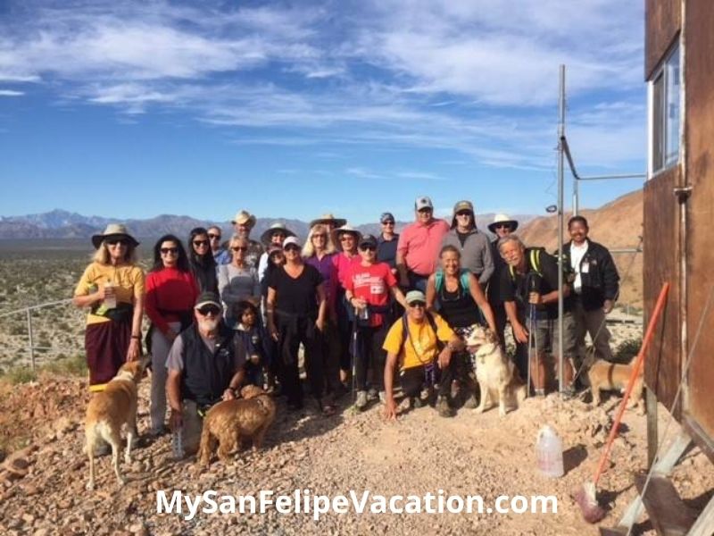 Los Caminantes hiking club San Felipe