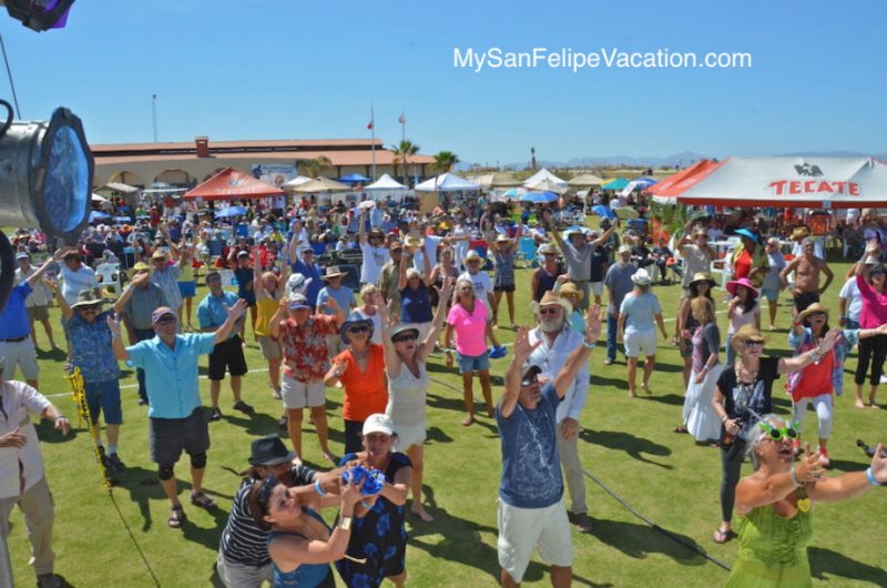 attendees of the 2014 San Felipe blues and arts fiesta