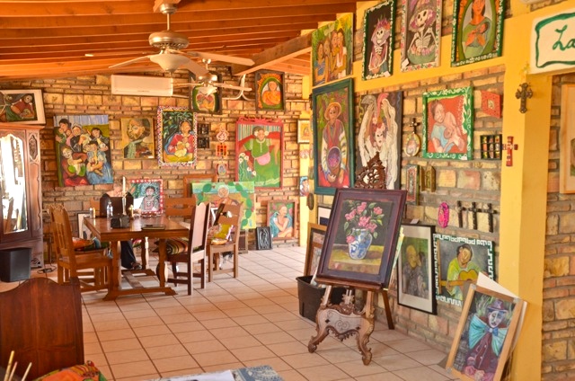 Galeria Olivar Millan interior view 